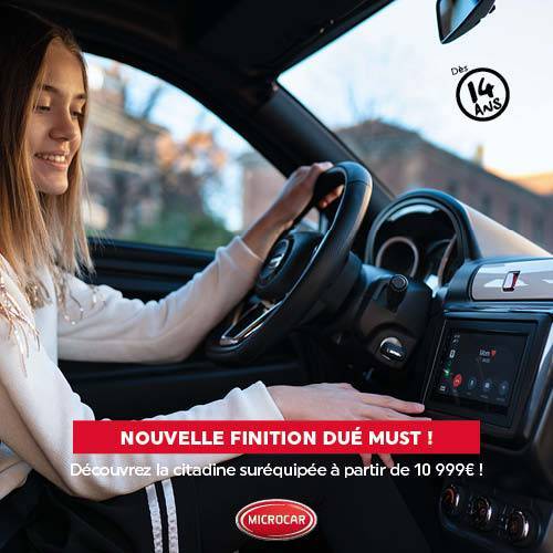 Nouvelle MICROCAR DUE MUST en vente chez R2B motors à Brignoles St-Maximin